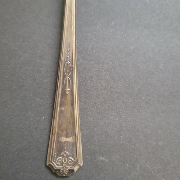 Vintage Oneida Tudor Community Silverplate Pierced Pie Server Ornate Handle Desi - Picture 2 of 5